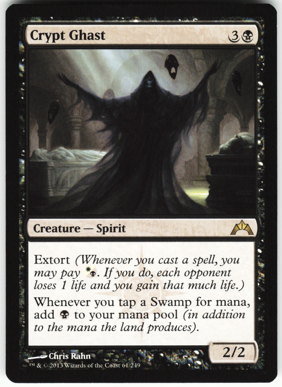 Crypt Ghast Normal R Gatecrash 61 NM