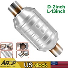 2 Inletoutlet Automobile Weld-on Catalytic Converter Universal Epa Approved 2 Inletoutlet Automobile Weld-on Catalytic Converter Universal Epa Approved