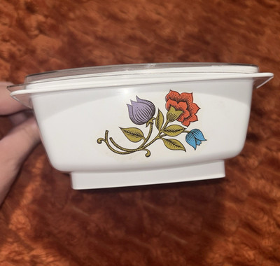Vintage Floral Hefty Plastic Food Storage