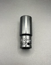 Quality 1/2 Inch Drive x 23MM 6 Point Deep Impact Socket Thin Wall