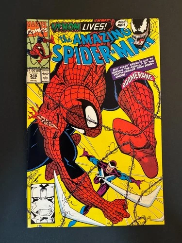 Amazing Spider-Man #345 - 2nd Appearance of Cletus Cassidy (Marvel, 1991) NM