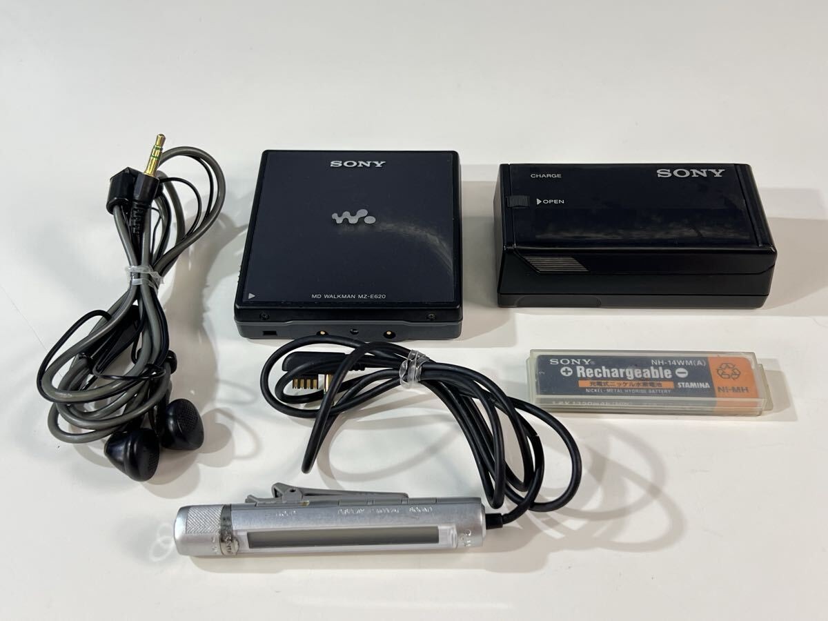 SONY MD WALKMAN MZ-E620 ポータブルMDプレーヤー動作確認 SONY MD WALKMAN MZ-E620 ポータブルMDプレーヤー動作確認 ポータブル