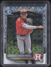 2025 Bowman Chrome #BCP-212 Caden Powell Prospects Laser