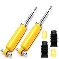 2X Sport-StoßDÄMpfer Gasdruck Vorne + Staubkappen - VW Transporter T3