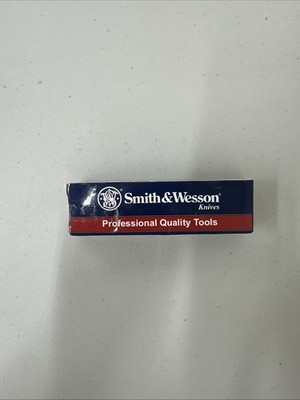 Smith & Wesson Oasis Black Titanium Folding Stainless Pocket Knife 423B