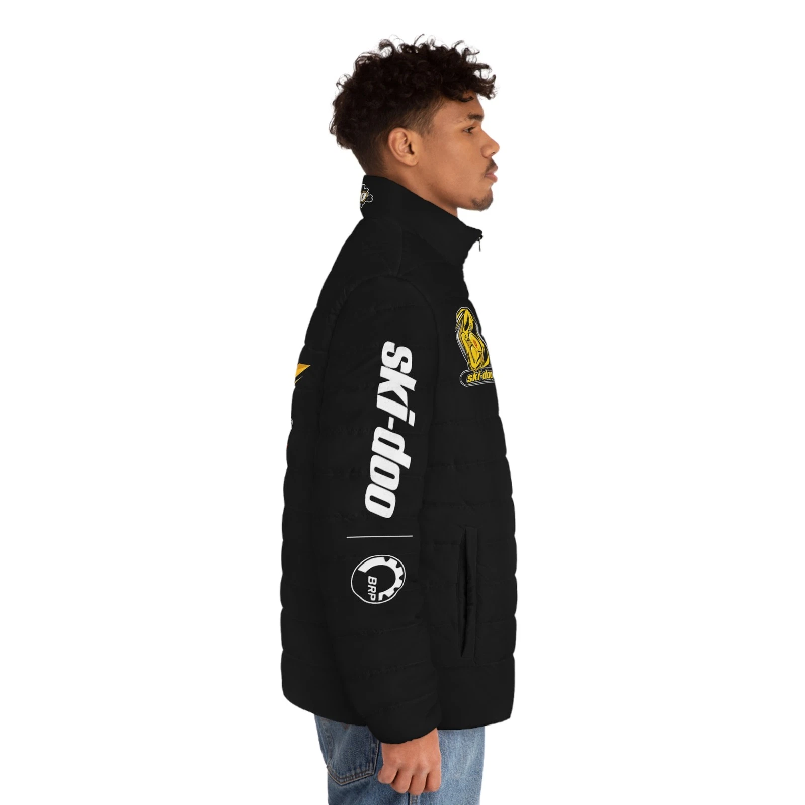 Ski-Doo Racing Logo Puffer Jacket | Snowmobile Outerwear