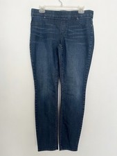 Chico s Platinum Jeans Women's Size 1 US 8 Elastic Waist Medium