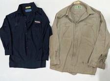 Red Kap SC30KH7 XL-RG Cintas ComfortFLEX 2XL-RG Work Shirt Lot of 2