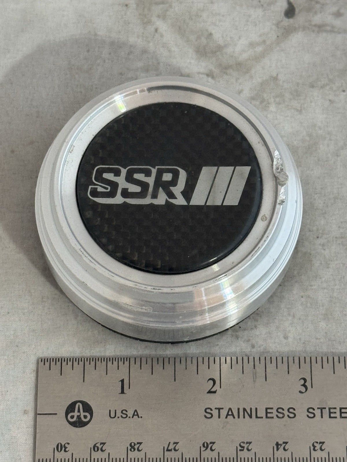 SSR Racing Custom Alloy Wheel Rim Hub Cover Center Cap-image