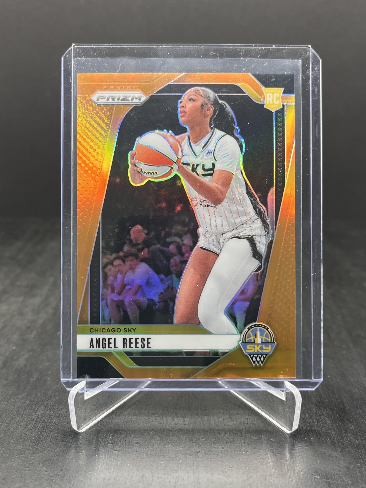 2024 Panini Prizm WNBA Basketball Angel Reese RC Rookie Orange 06/99 #10