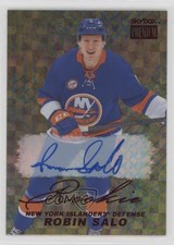 2021 Skybox Metal Universe Premium Prospects 1998-99 Retro Robin Salo Auto 7pv