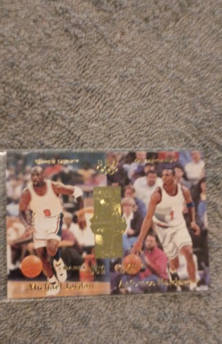 1996 Upper Deck Olympicard - Passing the Torch Michael Jordan, Anfernee Hardaway