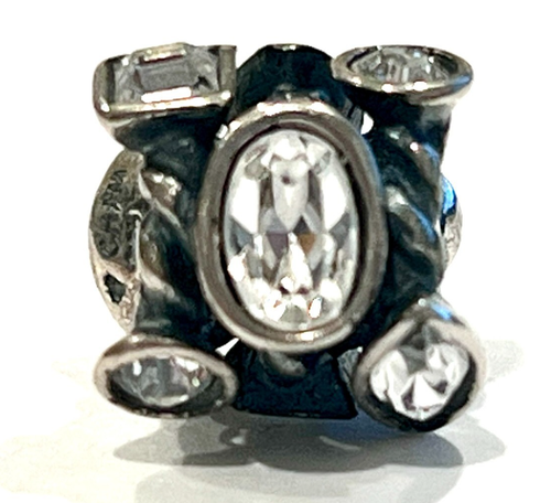 CHAMILIA JC-2A Original Marquis Sterling Silver Charm Clear CZs CHAM 925 RETIRED - Picture 3 of 9