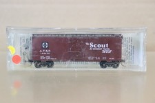 Micro Züge Mtl 20050 n Spur Verwitterte Santa Fe At&sf 40' BOX Auto 144430 2on