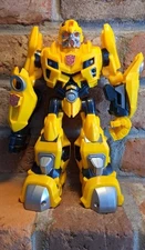 TRANSFORMERS Power Bots BUMBLEBEE Lights Sounds WORK 🔥 10" Action Figure 2008 G