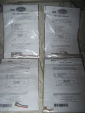 TCS #'s 1049, 1050, 1051 & 1052 Harness Assortment