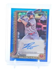 RYAN WALDSCHMIDT 2025 TOPPS PRO DEBUT BLUE AUTO /150 #PD-168 Q1809
