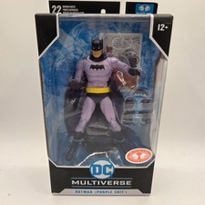 McFarlane Toys DC Multiverse Red Platinum Edition Batman Purple Suit NEW A3