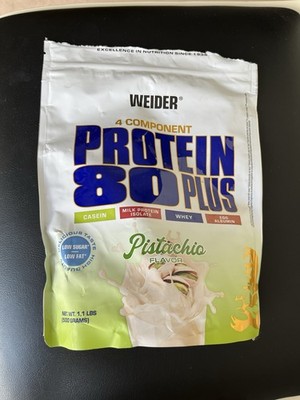 Weider Protein 80 Plus Pistazie (geöffnet)