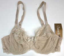 NWT Chantelle Rive Gauche Full Coverage Underwire Bra Beige 3281 Size 34D