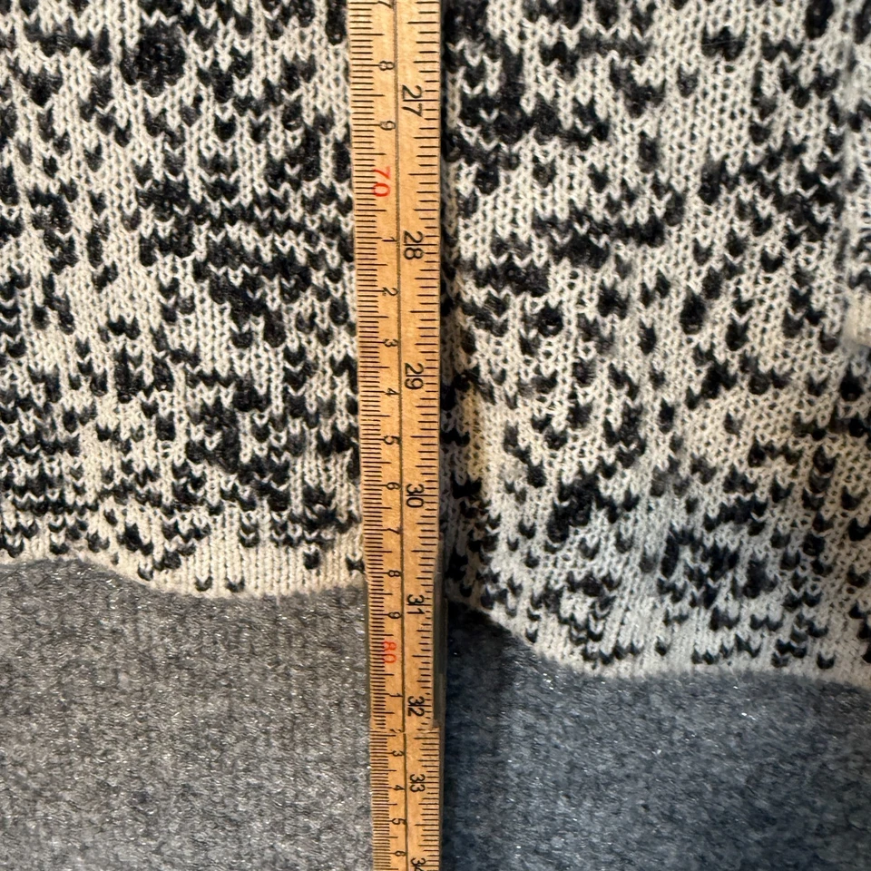 J.Jill Sweater Womens Medium Gray Roll Neck Marled Knit Pure Jill Pullover Soft - Image 4 of 4