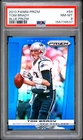 2013 PANINI PRIZM BLUE PRIZM #64 TOM BRADY PSA 8