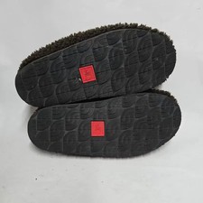 The North Face Brown Fur Slide Sandals 260
