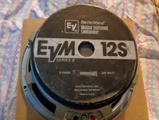 Electro-Voice EVM12  12 inch Guitar Speaker- ...