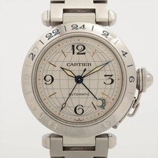 Cartier Pasha C W31029M7 SS SS AT Silver-Face 4 Extra Links