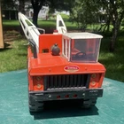 Vintage Tonka Wrecker Tow Truck Metal Diecast Vehicle Orange White Black