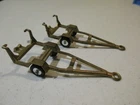 VINTAGE CORGI JUNIOR, BOAT TRAILERS, LOT OF TWO, NEW MINT CONDITION
