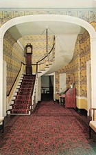 Grouseland William Henry Harrison Mansion Vincennes Indiana Vtg Postcard J12