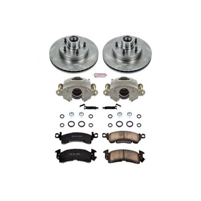 Front Autospecialty Brake Kit w/Calipers for 71-73 Buick Centurion KCOE4539