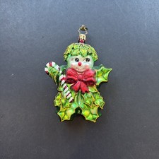 2002 Christopher Radko RARE Green Holly Jean ...