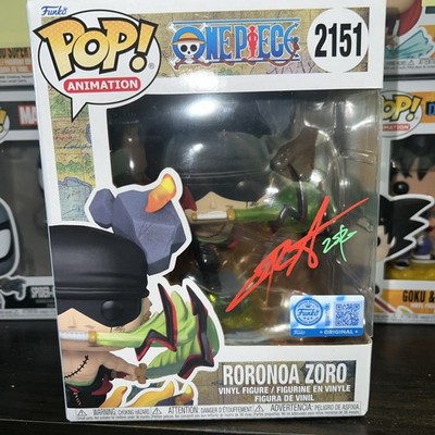 Funko POP: King Of Hell Zoro # 2151 Amazon Exclusive signed Christopher sabot 