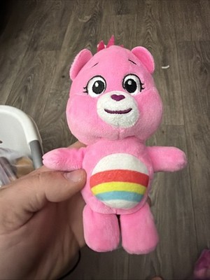 Cheer Bear Care Bears  Mini Plush Back Pack Clip Danglers