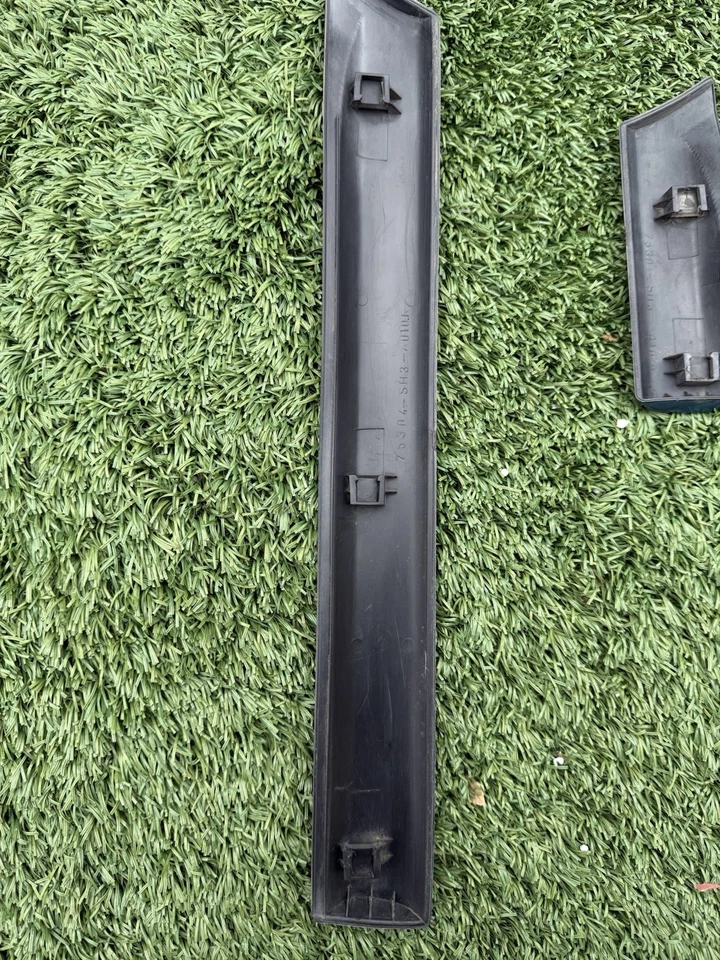 Cuarto de panel y moldura lateral derecha derecha derecha izquierda Honda Civic Hatchback 90-91 OEM Foto 4 de 4