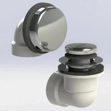 Watco 901-FA-PVC-CP Innovator 901 Series 1/2 Kit Schedule 40 (PVC) Bath Waste,