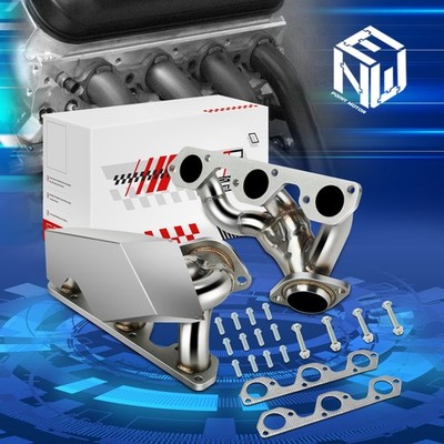 For 07-11 Jeep Wrangler 2.25'' OD 3-1 Shorty Header Exhaust System Replacement