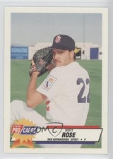 1993 Fleer ProCards Minor League Scott Rose #768 0q3