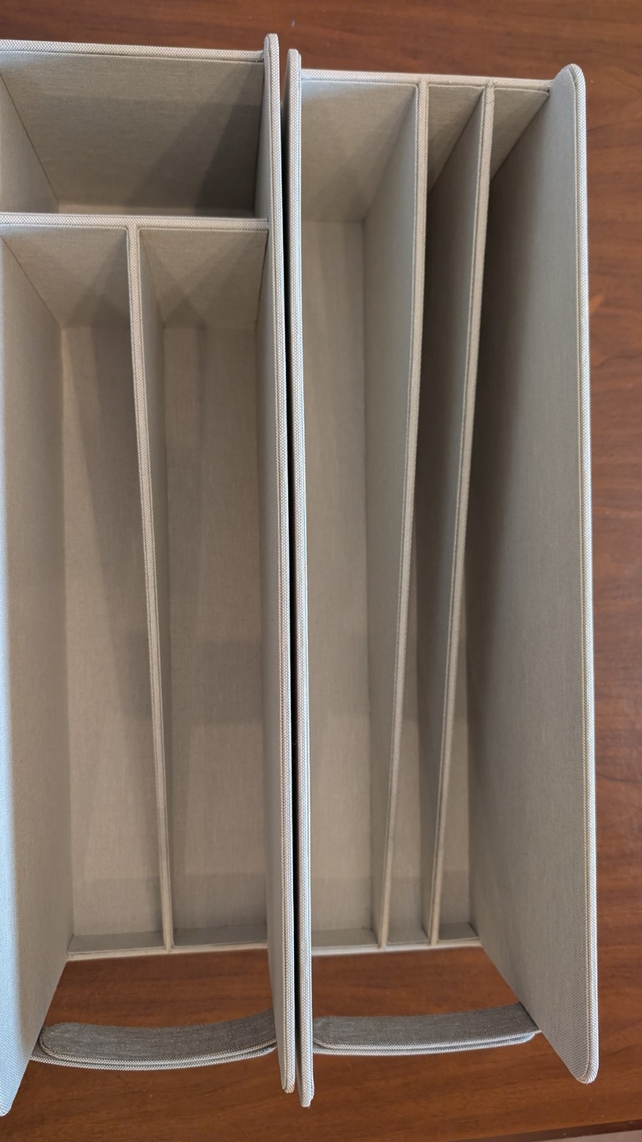 CARAWAY Bakeware Cookware Storage Bin Holder Organizer Canvas Caddies Sheet Pans