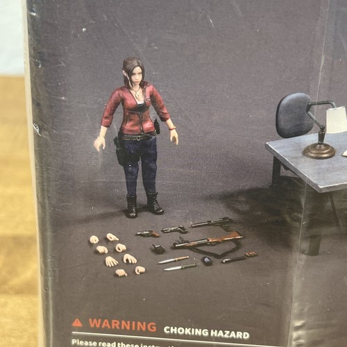 Figura de acción Brotoys LR007 Resident Evil 1/12 RPD Oficial Claire 6" ¡NUEVA! - Imagen 8 de 18