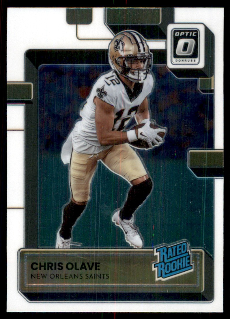 2022 Donruss Optic Chris Olave Rookie New Orleans Saints #209