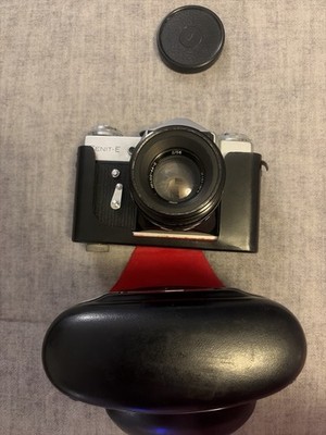 Zenit-E Kamera + Helios 44-2 58mm f/2 Objektiv + Tasche | Vintage