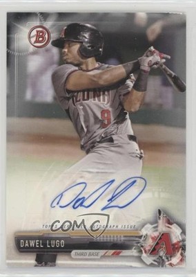 2017 Bowman Retail Prospect Dawel Lugo #PA-DLU Auto qp4