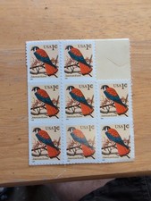 American Kestrel Sheet 1999 of 11 1¢ Stamps VF Penny Stamp Unhinged MNH
