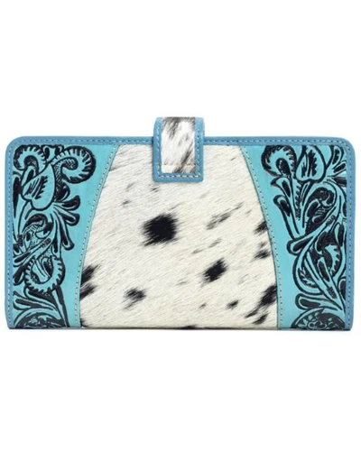 Myra Bag Women's Las Mijitas Tooled Wallet - S-10770 - Picture 2 of 4