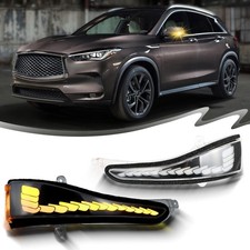 Side Mirror Light Led Turn Signal Dynamic Sequential Blink Car Lights Running...