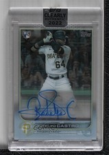 2022 Topps Clearly Authentic Auto Rodolfo Castro #CCA-RCA Auto 11ym