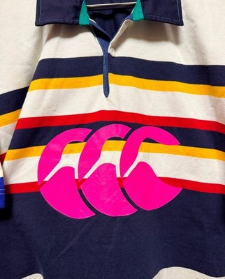 VINTAGE CANTERBURY NEW ZEALAND JERSEY SHIRT POLO RUGBY 90'S BIG